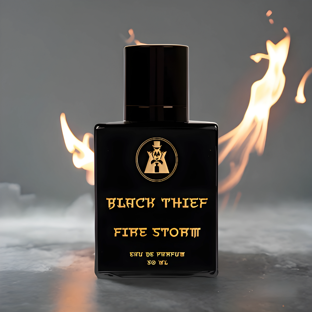 Black thief fire storm 50 ml perfume for men